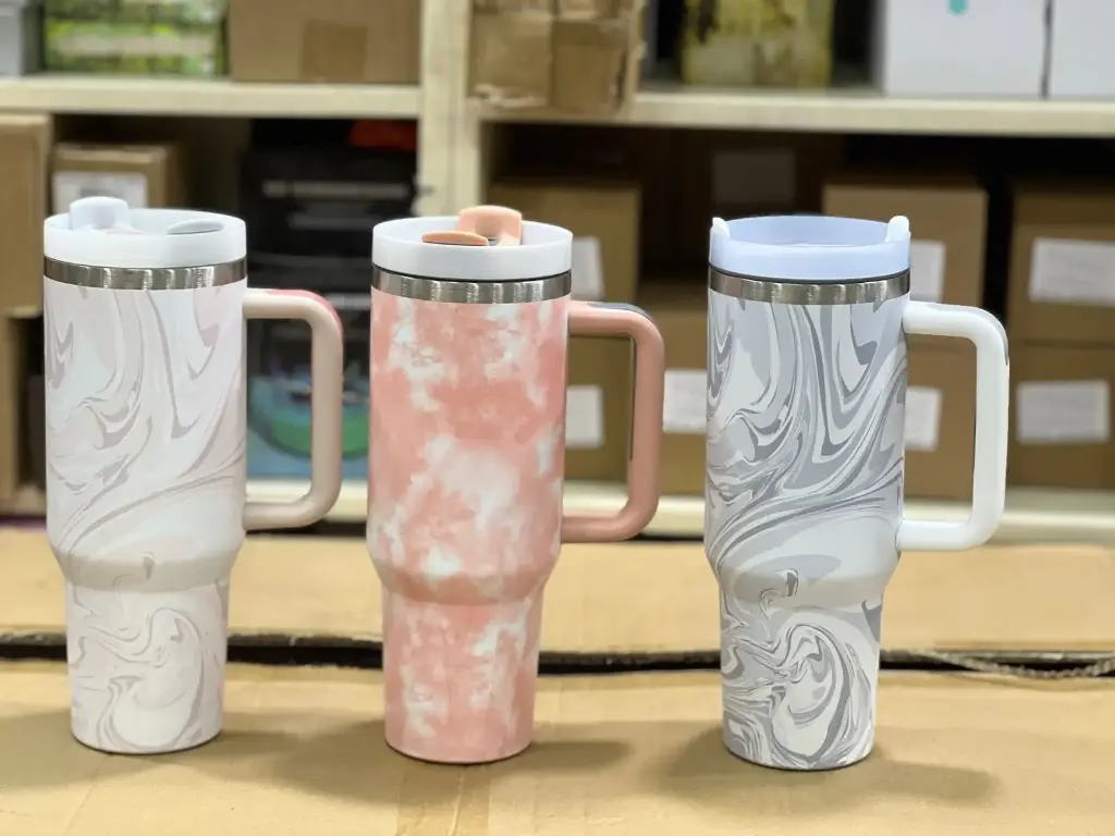 Marble Design Tumbler
