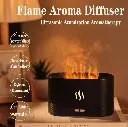 Colourful flame style Aroma Diffuser Humidifier  with fragrance