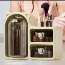 Cute 360° rotating Organizer with 2 drawers