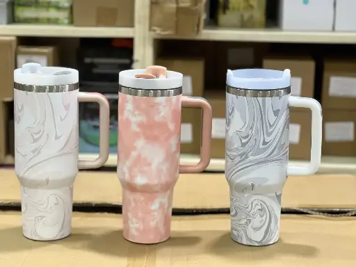 Marble Design Tumbler